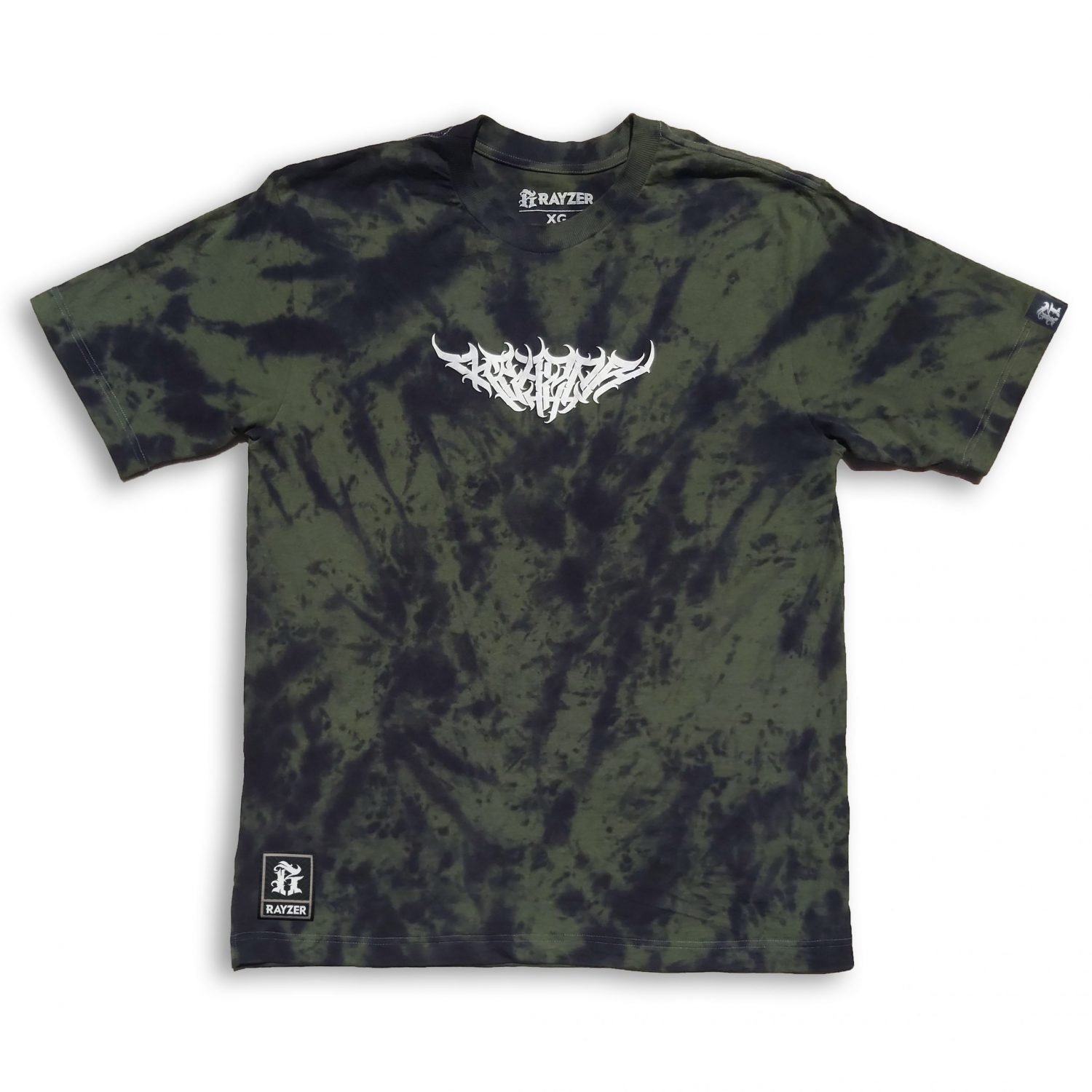Tie dyw verde